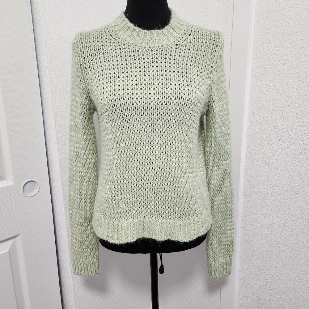 Boden Fluffy Open Stitch Knit Jumper Sweater